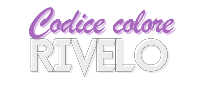 CODICE COLORE RIVELO